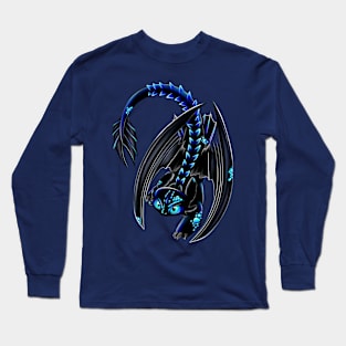 Night fury blue Long Sleeve T-Shirt